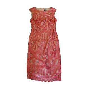 Vince Camuto Coral lace dress